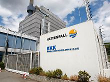Außenansicht des Kernkraftwerks Krümmel in Schleswig-Holstein (Archivfoto vom 1. Juli 2008).