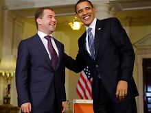 Medwedew und Obama machten sich schon mal auf dem G20-Gipfel im April in London bekannt.