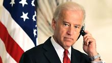 Ob Biden mit seiner Äußerung die offizielle Linie der US-Regierung wiedergab, blieb unklar.