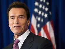 Arnold Schwarzenegger mit dem Kongress uneinig.