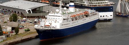 Die " Marco Polo" in Rostock-Warnemünde (Archivfoto).