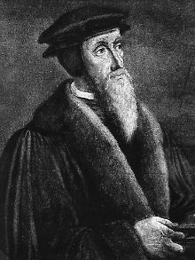 Johannes Calvin lebte von 1509 bis 1564.
