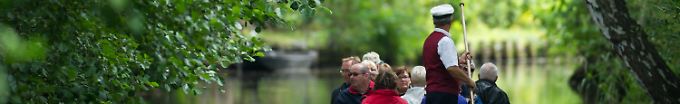 Grüne Idylle mit viel Wasser: Der Spreewald