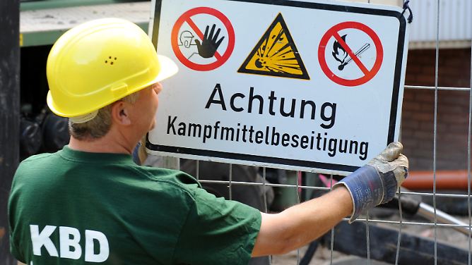 Explosives Weltkriegserbe: Blindgänger immer gefährlicher