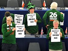 Bei der Debatte im Europaparlament im Juni 2008.