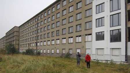 Der Block 2 der Ferienanlage: Künstler aus aller Welt sollen an dem Projekt teilnehmen.