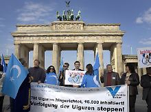 Nach Angaben der Gesellschaft für bedrohte Völker wurden seit 1997 rund 700 Uiguren im Nordwesten Chinas hingerichtet (Bild vom 23. April 2008).