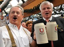 Gutes Verhältnis: Ude (l) und Bayerns Ministerpräsident Seehofer.