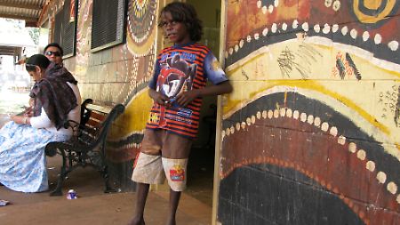 Kleiner Laden in Wadeye, einem Ort im Outback im Northern Territory.