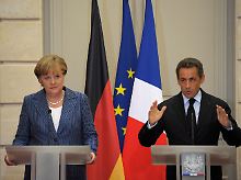 Das Thema Eurobonds kommt erst auf Nachfrage zur Sprache.