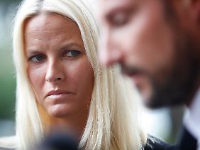 Mette-Marit mit ihrem Prinzen.