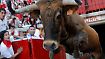 Mut, Leichtsinn, Kommerz: Stier-Spektakel in Pamplona