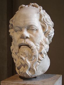 Der weise Sokrates ist heute im Louvre zu bewundern.