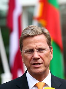Auch Außenminister Westerwelle fühlte sich zu Unrecht kritisiert.  