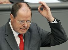 Peer Steinbrück: "Da kann einem schon der Kragen platzen."