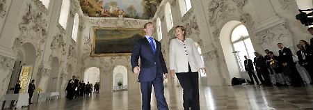 Deutschland und Russland rücken enger zusammen.