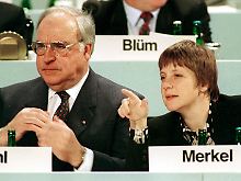 Der Altkanzler und sein "Mädchen".
