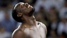 Nach wenigen Sekunden hatte Bolt sein Aus begriffen.