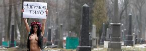 Blankziehen aus Protest: Die nackten Argumente von Femen