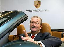 Sitz richtig aber nicht mehr fest im Sattel: Porsche-Chef Wendelin Wiedeking.