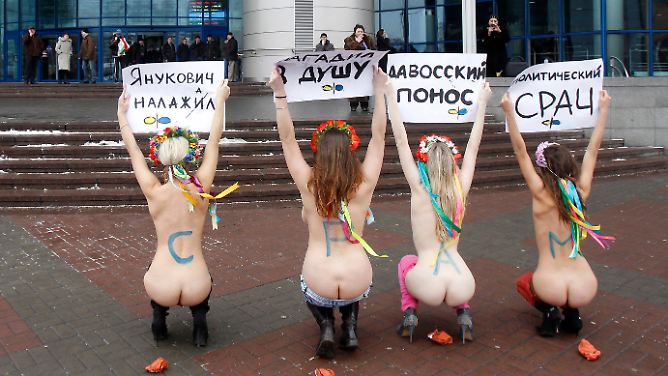 Blankziehen aus Protest: Die nackten Argumente von Femen