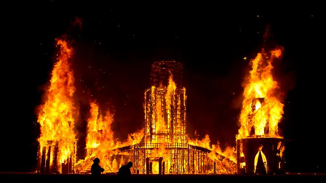 Hippiekultur und Cyberspace in der Wüste: "Burning Man", das durchgeknallteste Festival der Welt