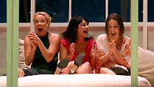Am Theater mit ihren Kolleginnen Nicolette Krebitz und Katja Riemann.  