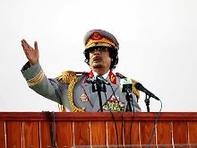 Gaddafi hatte sich 1969 an die Macht geputscht.