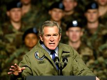 Freund oder Feind? Kriegspräsident Bush.