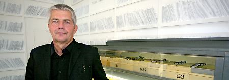 Roland Jahn im Bildungszentrum der Bundesbehörde für die Stasi-Unterlagen in Berlin.