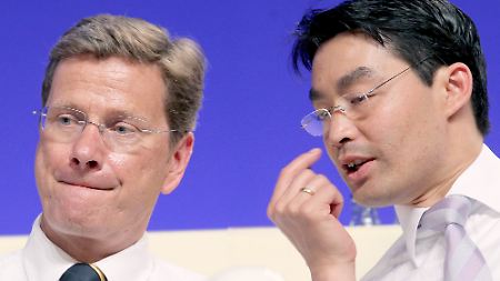 Westerwelle und Rösler entpuppten sich bisher noch nicht als Dreamteam.