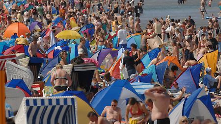 Die Ostsee war schon vor Mauerfall ein begehrtes Urlaubsziel der Ostdeutschen - und sie ist es geblieben. (Strand von Binz auf der Insel Rügen)