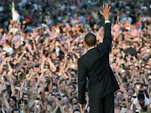 Jubel an der Siegessäule: Selbst in Deutschland war Obama 2008 ein Publikumsmagnet.
