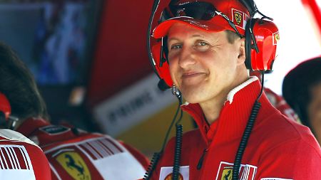Die Hoffnung für Ferrari: Michael Schumacher.