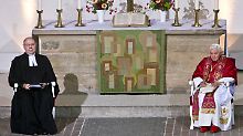 Der Papst beklagt den Fokus auf das Trennende der beiden Kirchen. Dabei sei der Glaube an Gott das Gemeinsame.