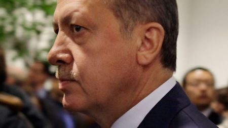 Geht auf Distanz: Der türkische Ministerpräsident Recep Tayyip Erdogan.