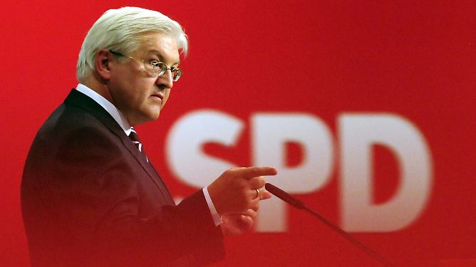 Aus dem Schatten in das Licht: Steinmeier will Deutschland überzeugen