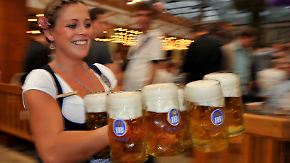 Jobs auf der Wiesn: Schuften statt schunkeln