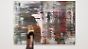 "Abstraktes Bild" (1990) von Gerhard Richter: Das Kunstwerk wandert von der Richter-Retrospektive im Londoner Tate Modern in die Berliner Neue Nationalgalerie.
