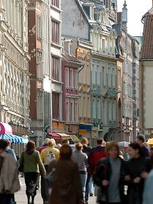 In der lettischen Hauptstadt Riga.