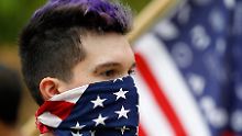 Zusammenstöße in den USA: Polizei nimmt Demonstranten fest