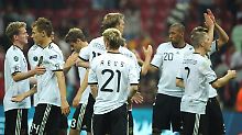 Deutschland bezwingt Belgien: Elf Spieler und ein Rekord