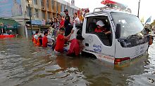 Durch Tropenstürme und monsunartige Regenfälle hat Thailand seit Monaten mit heftigen Überschwemmungen zu kämpfen.