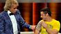 Ewig jung? Gottschalk mit Wettkandidat Felix Heller.