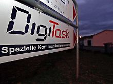 Speziell, spezieller, Trojaner: Firmenschild von "DigiTask", wo die Software programmiert wurde.