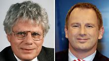 Die SPD-Bundestagsabgeordneten und Mitglieder im FKH-Präsidium Gerd Höfer (l) und Johannes Kahrs.