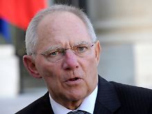 Schäuble macht ein kleines Zugeständnis.