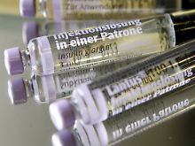 Insulin in Fläschchen.
