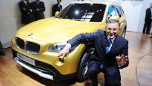 BMW-Chef Reithofer und ein X1 Concept Car