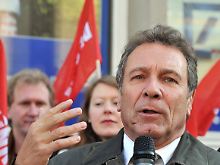Klaus Ernst wäre auch mit 88 Prozent Zustimmung zufrieden.